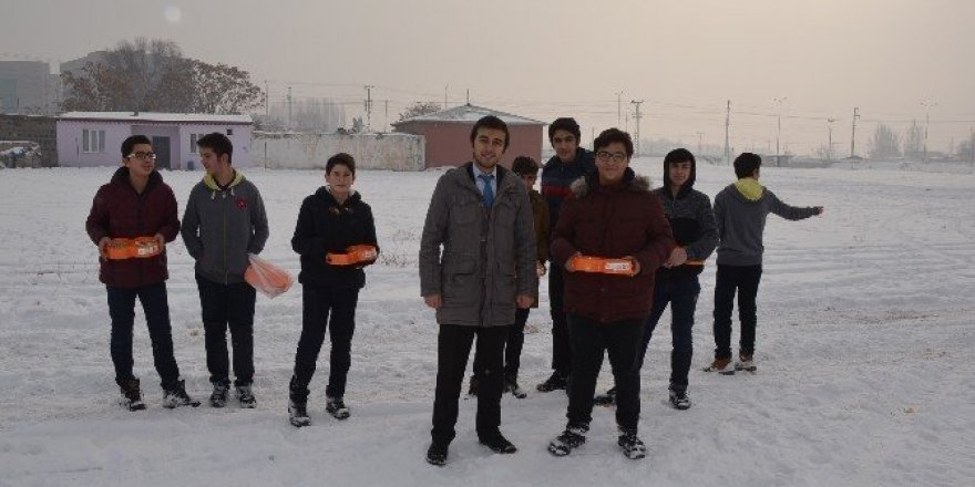 Iğdır’da doğaya yem bırakıldı