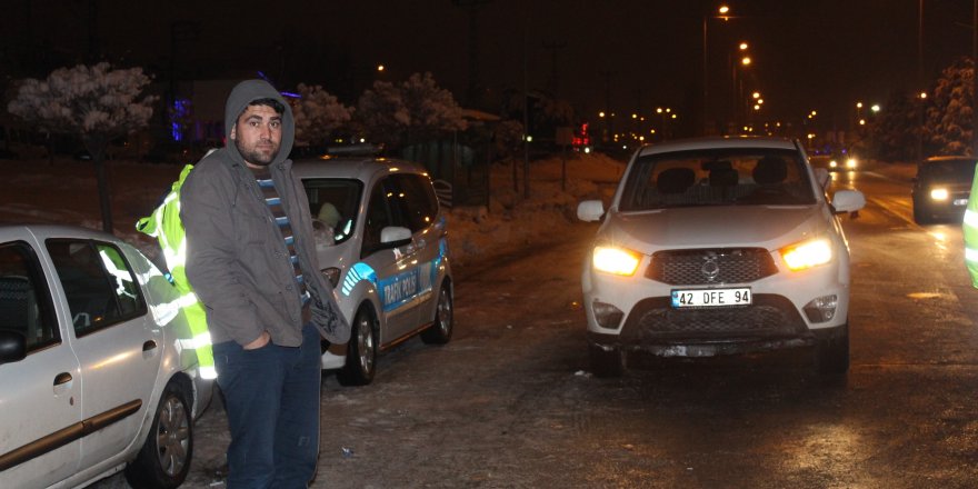 Konya’da yılın ilk cezasını o yedi