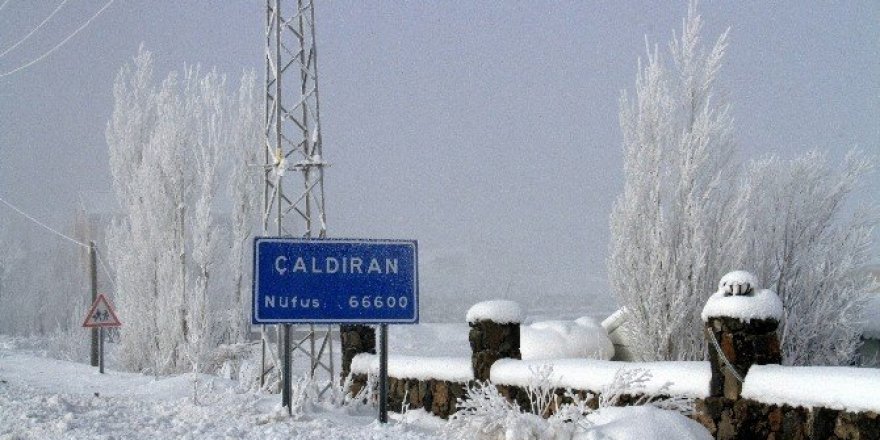 Çaldıran dondu