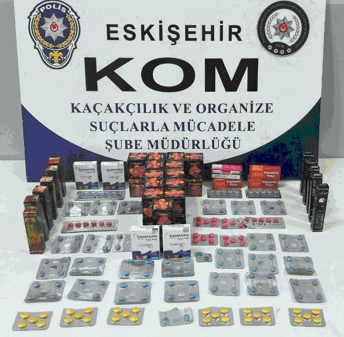 Eskişehir’de kaçak cinsel ürün operasyonu