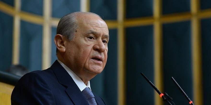 Bahçeli: Meclis'te de referandumda da "evet" oyunu vereceğim