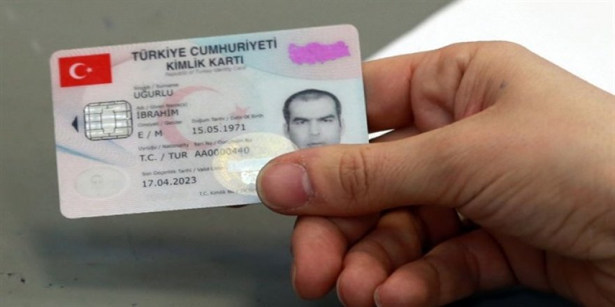 Çipli kimlikler için başvurular bugün başladı