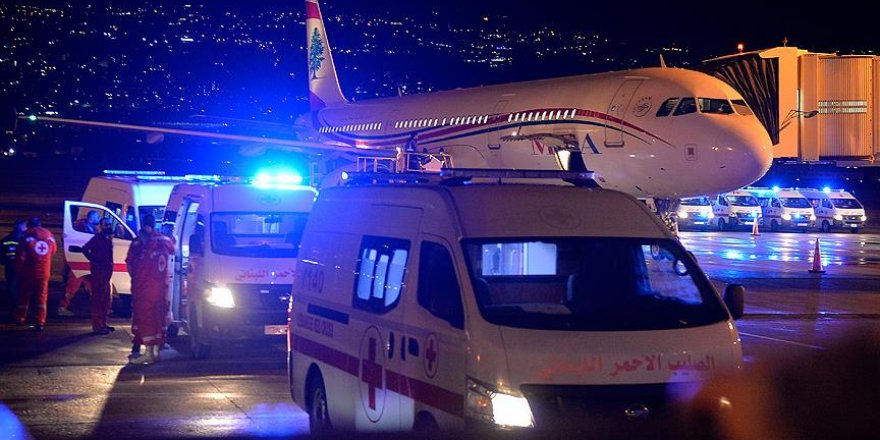 Saldırıda hayatını kaybeden Lübnan vatandaşları Beyrut'a ulaştı