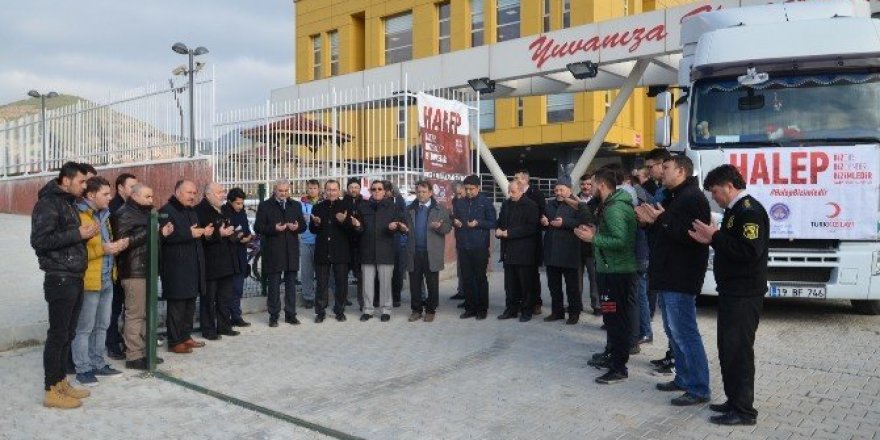 Osmancık KYK’nın Yardım Tır’ı Yola Çıktı