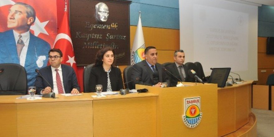 Tarsus Belediye Meclisi 2017 yılının ilk toplantısını yaptı