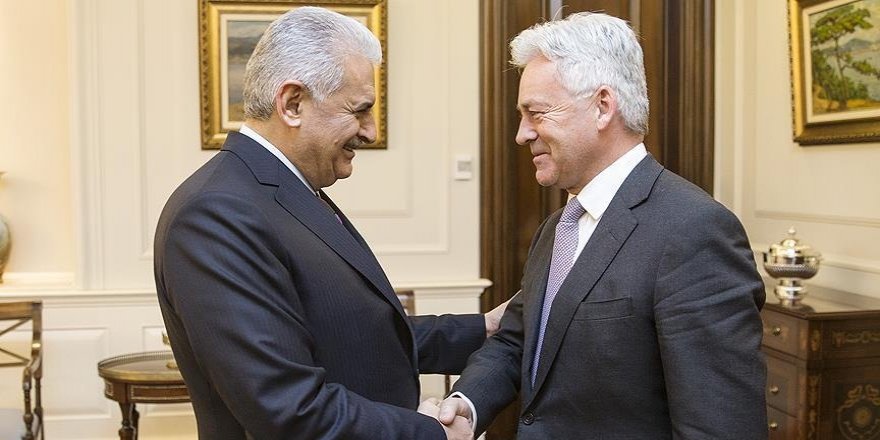 Başbakan Yıldırım İngiliz Bakan Duncan'ı kabul etti
