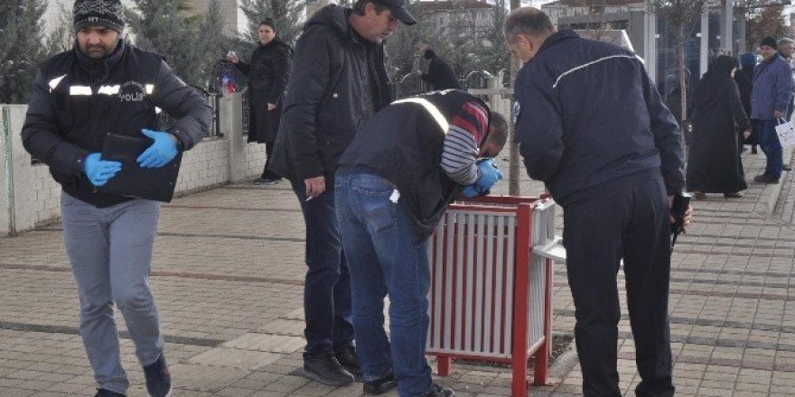 Çöpten mermi çıktı