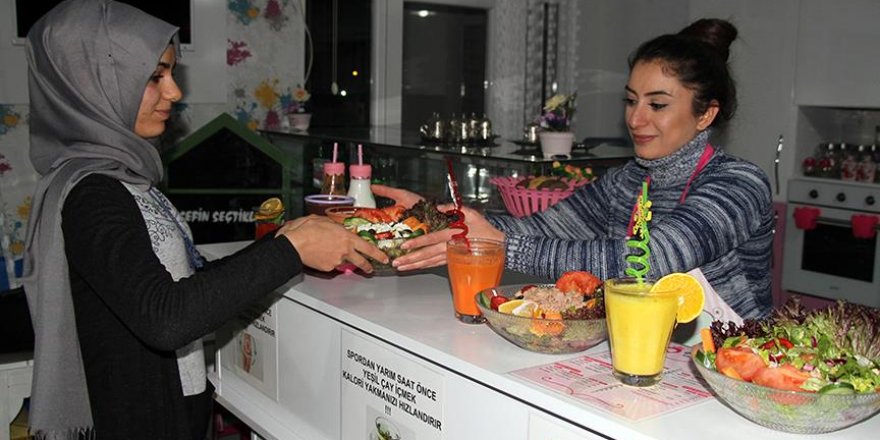 Kadınlara özel 'diyet menülü' lokanta