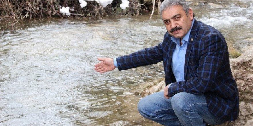 Karaman’da lodosla eriyen kar barajların su seviyesini yükseltecek