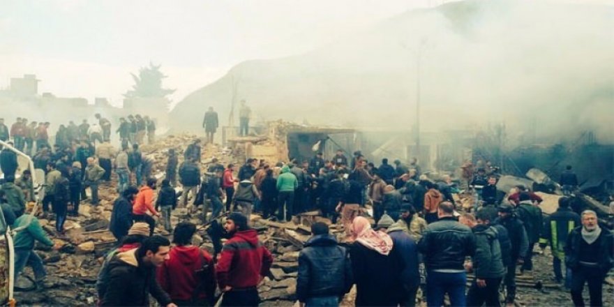 Patlama sesi Türkiye'den duyuldu: 60 ölü!