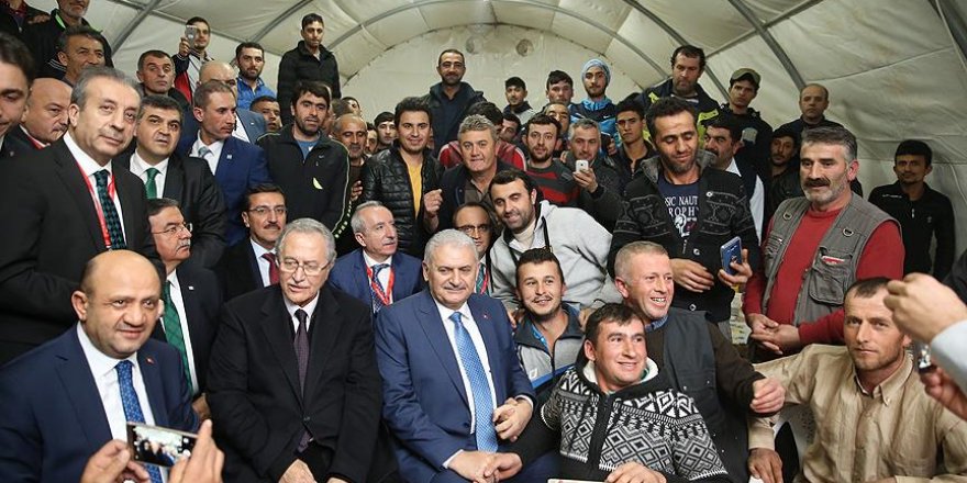 Başbakan Yıldırım, Bağdat Büyükelçiliğinin yeni yerleşkesinde inceleme yaptı