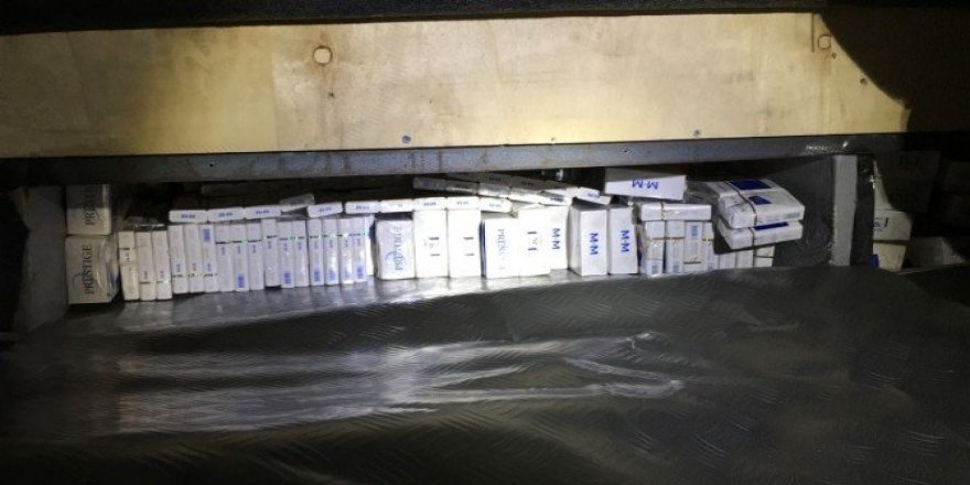 Mardin’de 2 bin 660 paket kaçak sigara ele geçirildi