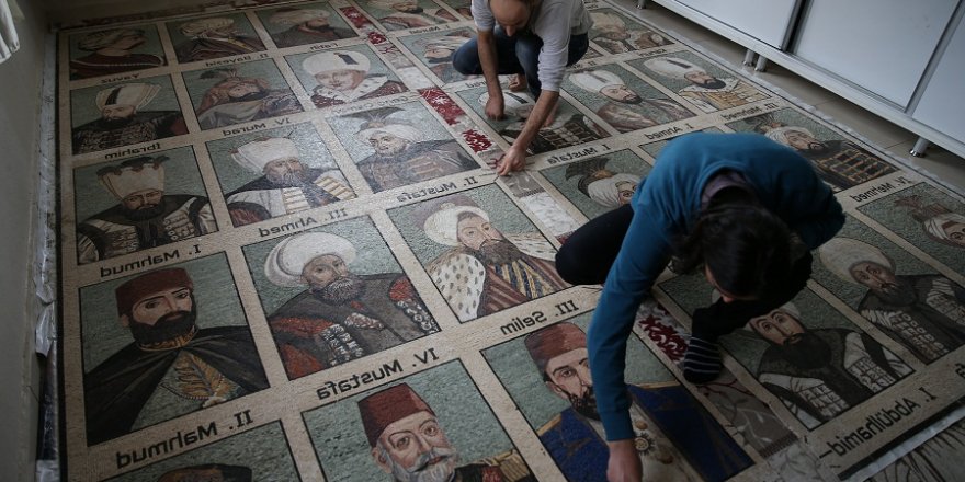1,5 milyon taşla yaptı, Erdoğan'a hediye edecek