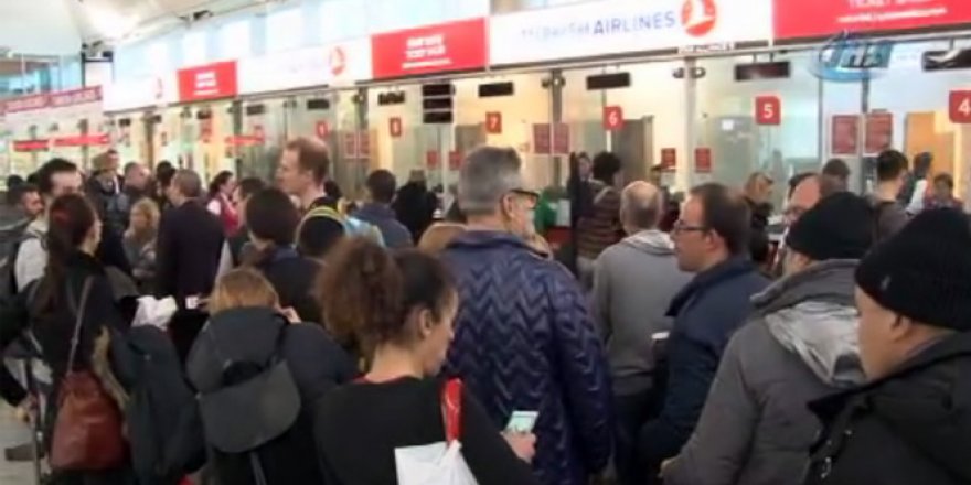 Atatürk Havalimanı'nda uçuşlar normale dönmeye başladı