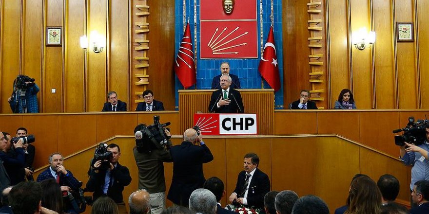 CHP TBMM Grubu basına kapalı toplandı