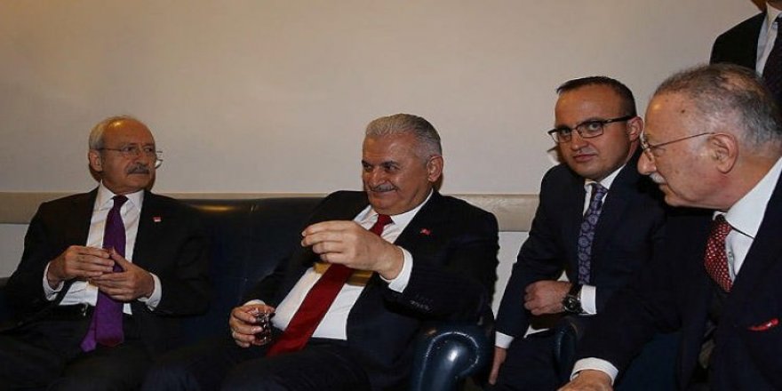 Yıldırım Meclis'te Kılıçdaroğlu ile görüştü