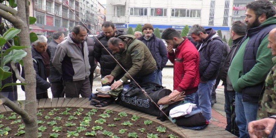 Şüpheli valizin sahibine vatandaş tepkisi