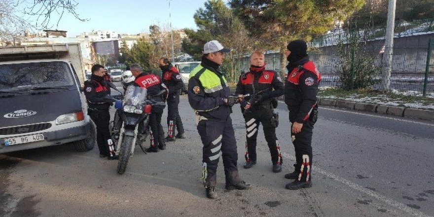 Yunus ekipleri asayiş uygulaması yaptı