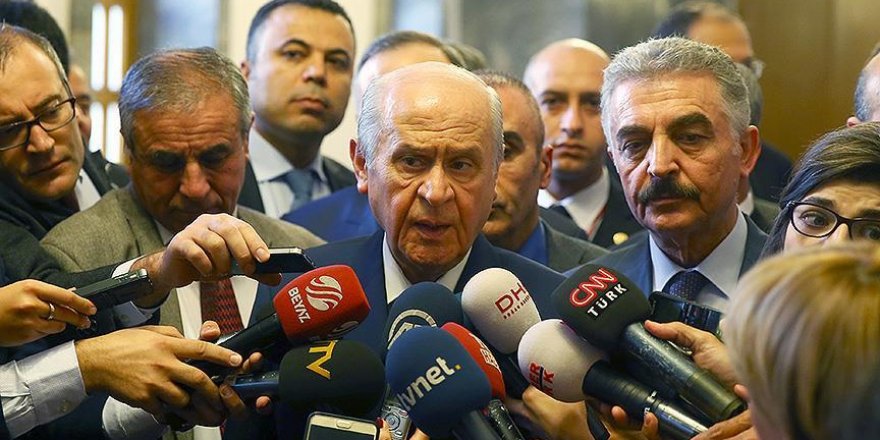 Bahçeli'den flaş anayasa açıklaması