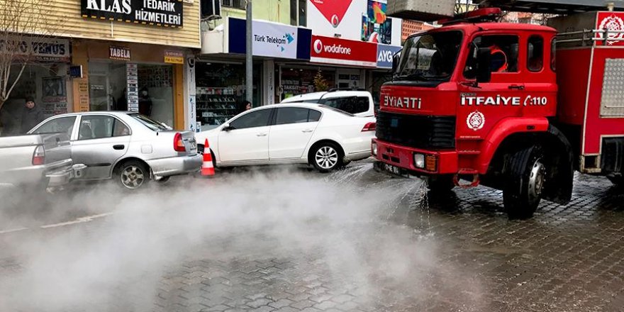 Karla mücadelede termal su kullanıyorlar