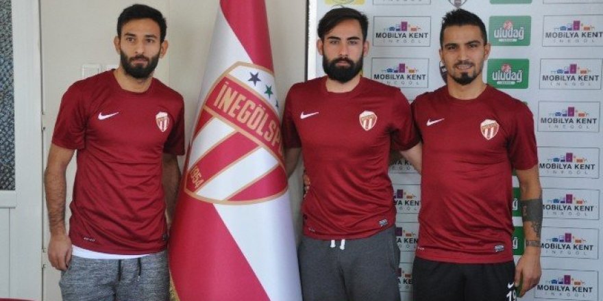 İnegölspor’a üç takviye