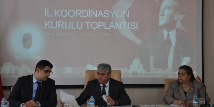 2017 yılının ilk İl Koordinasyon Kurulu Toplantısı yapıldı