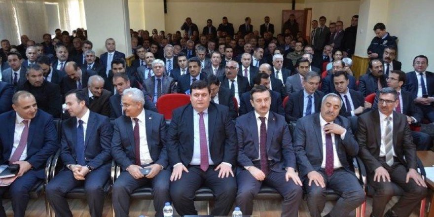 2017 yılı 1. il koordinasyon kurulu toplantısı Tercan da yapıldı