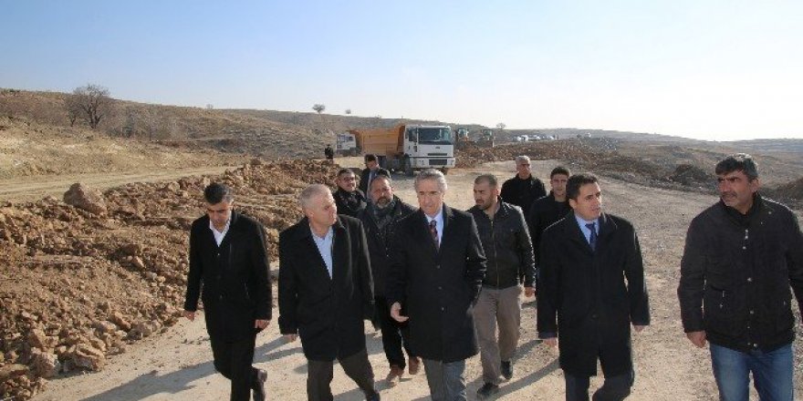 Başkan Yanılmaz, kuzey imar yolundaki çalışmaları yerinde inceledi