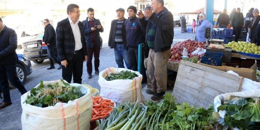 Başkan Subaşıoğlu, İlbade Pazaryeri’ni ziyaret etti