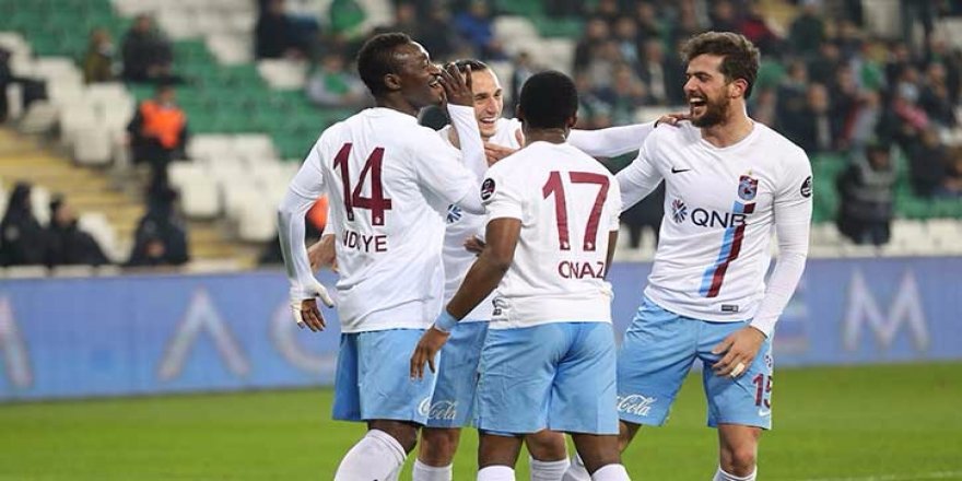Trabzonspor deplasmanda Bursaspor'u mağlup etti