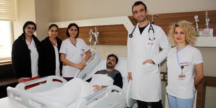50 dakika sonra yaşama döndü
