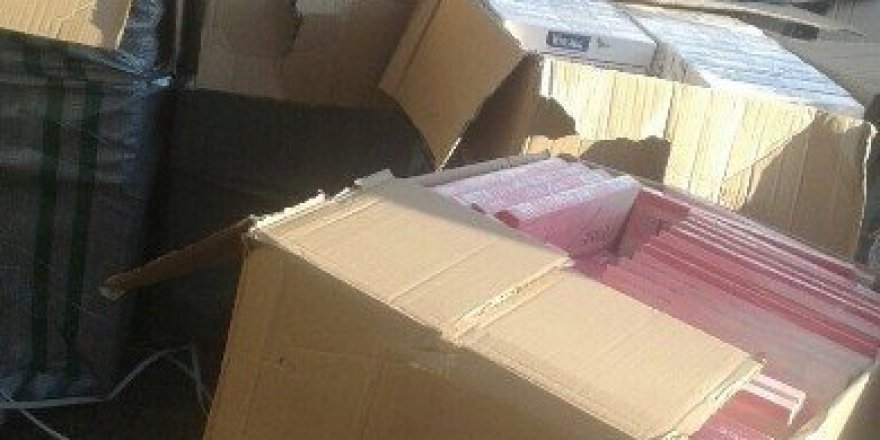 7O bin paket kaçak sigara ele geçirildi
