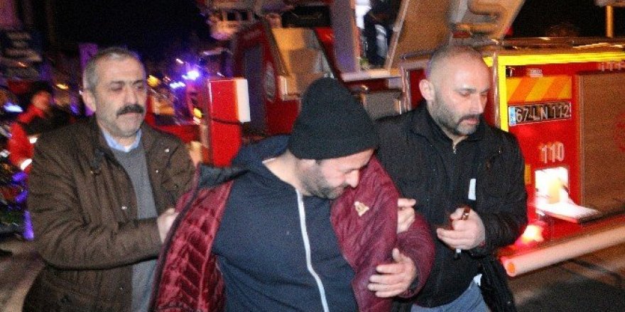 Polisin baskın yapacağını anlayınca balkondan atlamak istedi