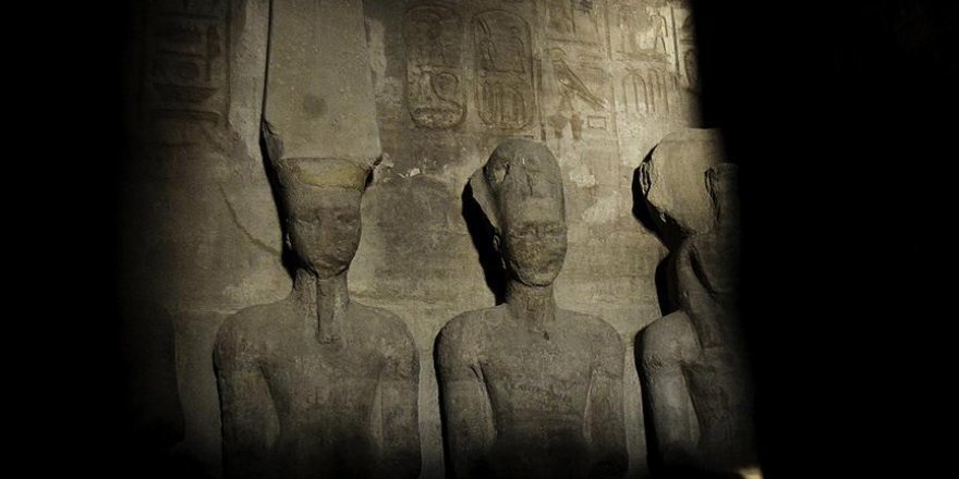 Mısır'da II. Ramses'e güneş vurdu