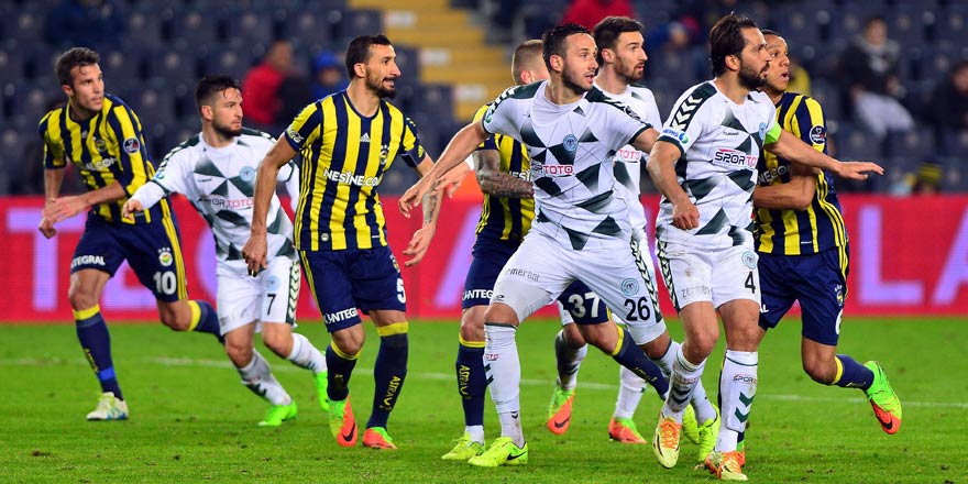Konyaspor Kadıköy deplasmanında ilk kez kazandı!