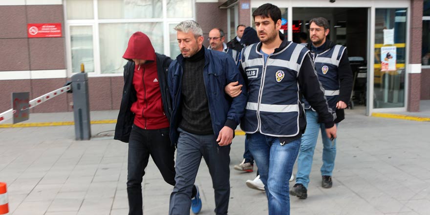 Konya'da şeker hırsızları tutuklandı!