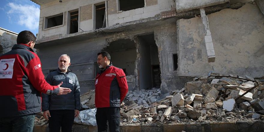 Türk Kızılayı Genel Başkanı Kınık tahliye çalışmaları için Bab'ta