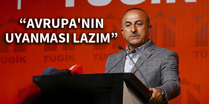 Dışişleri Bakanı Mevlüt Çavuşoğlu: Avrupa'nın uyanması lazım