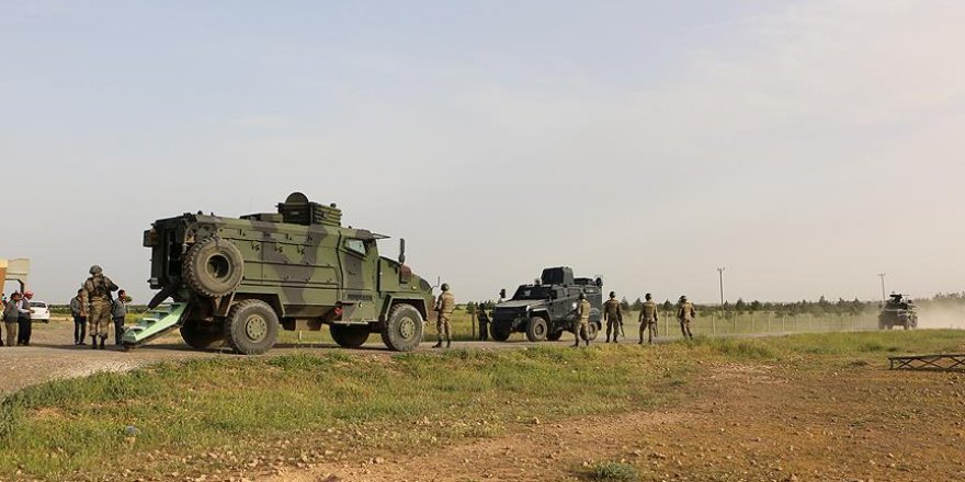 Afrin’den Hatay Hudut Karakoluna taciz ateşi