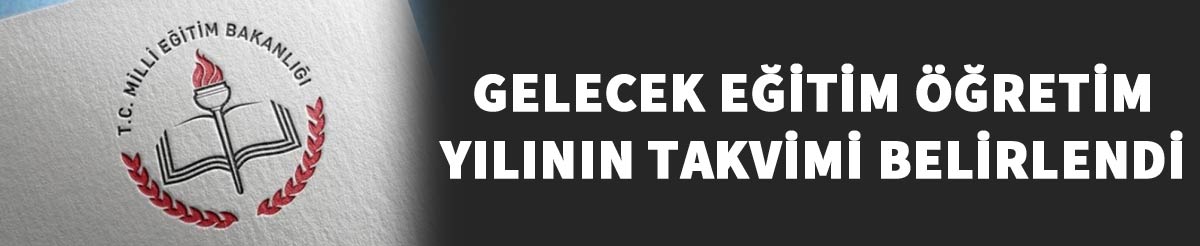 MEB'de önümüzdeki yılın takvimi belirlendi