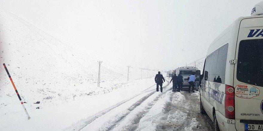 Van’da kar yağışı