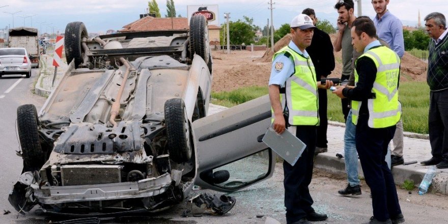 Konya - Aksaray yolunda trafik kazası