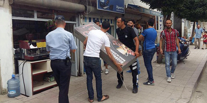 Hatay'da Arapça tabelalar kaldırılıyor