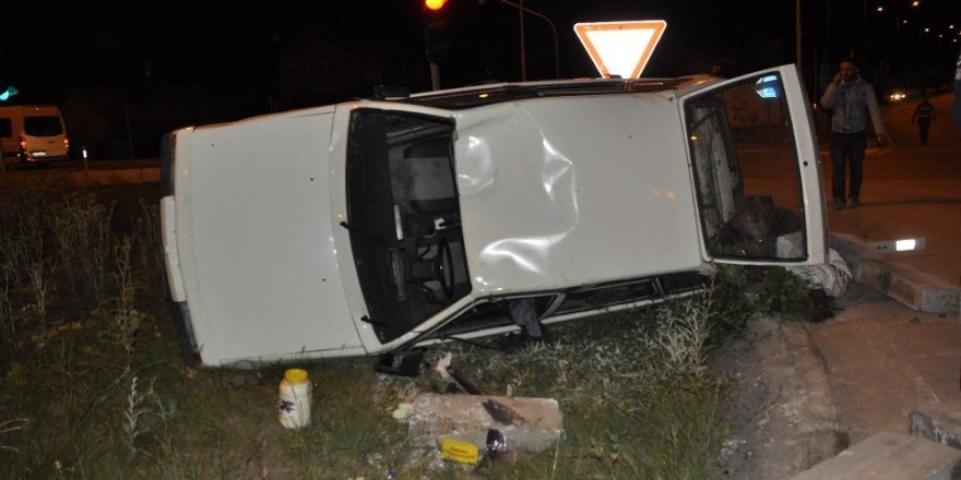 Seydişehir’de trafik kazası: 3 Yaralı