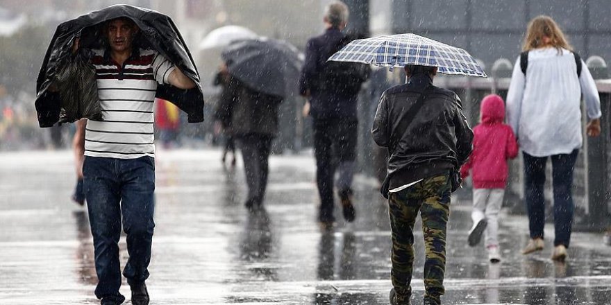 Meteorolojiden sağanak ve dolu uyarısı