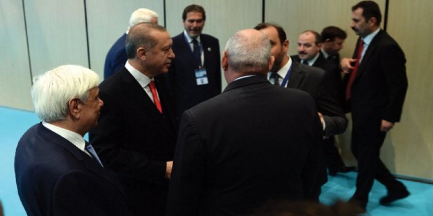 Erdoğan'la, Yunan Cumhurbaşkanı arasında güldüren diyalog
