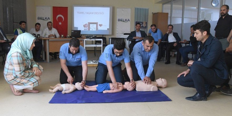 EGO şoförlerine ilk yardım eğitimi