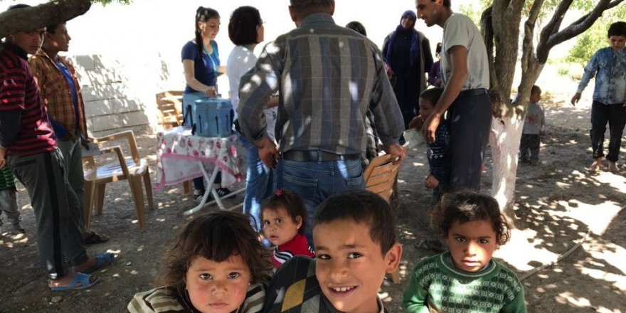 Kırıkhan’da 2 bin 500 Suriyeli çocuğa aşı yapıldı