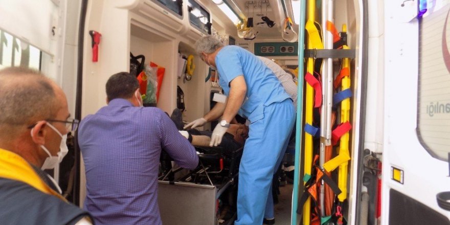 112 Acil Servis ekipleri de hastanelik oldu