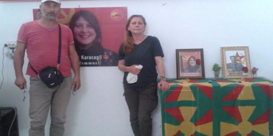 Kırmızı fularlı teröristin anne ve babası gözaltına alındı